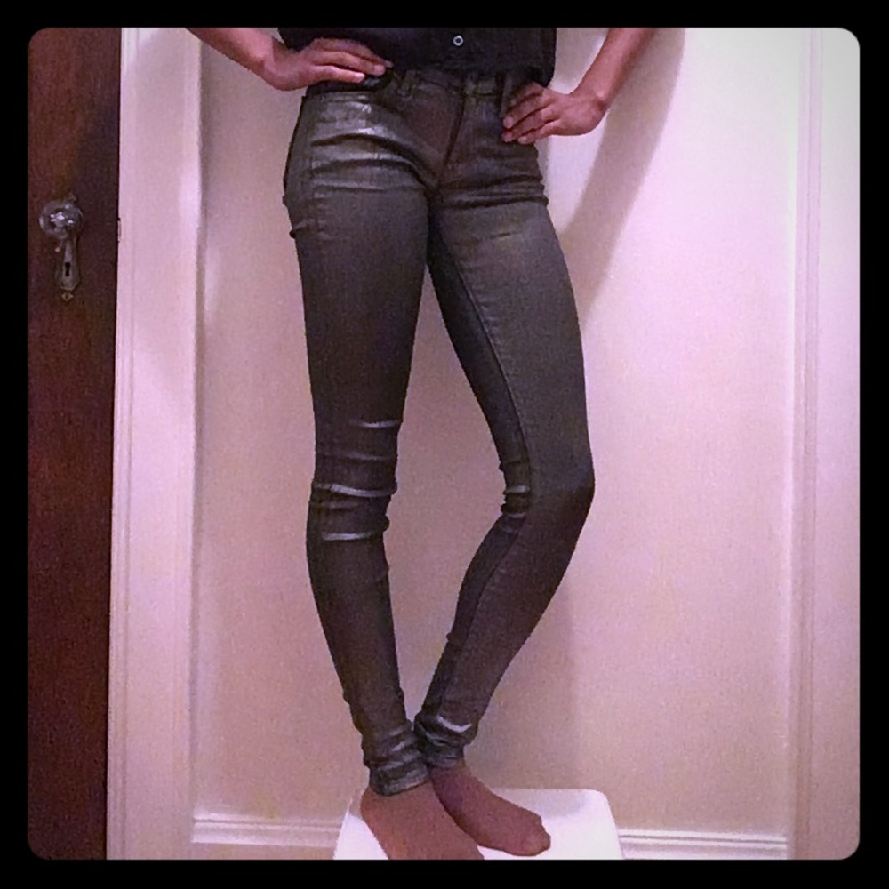 True Religion Jeans Women's Mid Rise Super Skinny