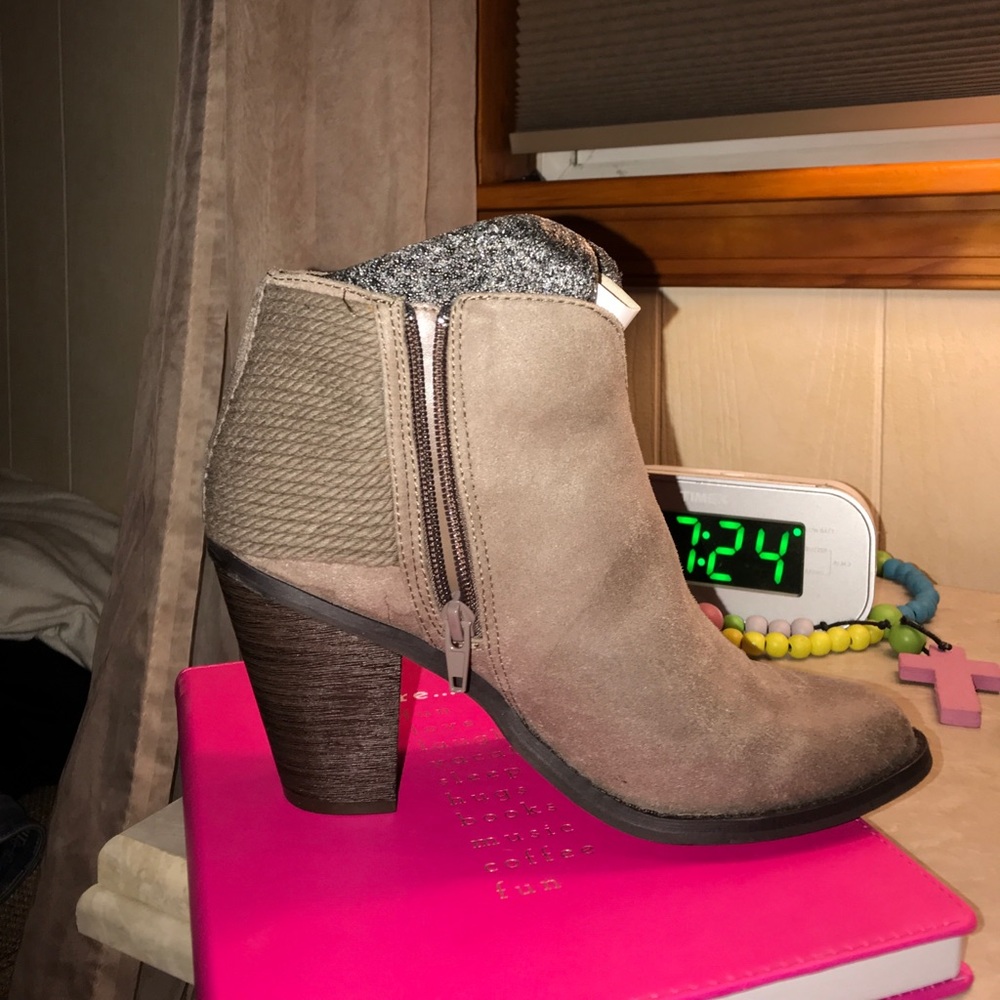Taupe Bootie