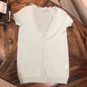 Jcrew Mint Green Cashmere Sweater S