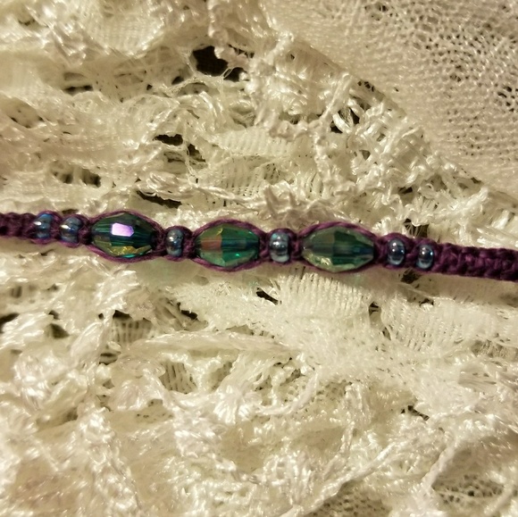 Handmade Micro Macrame Bracelet - Picture 2 of 4