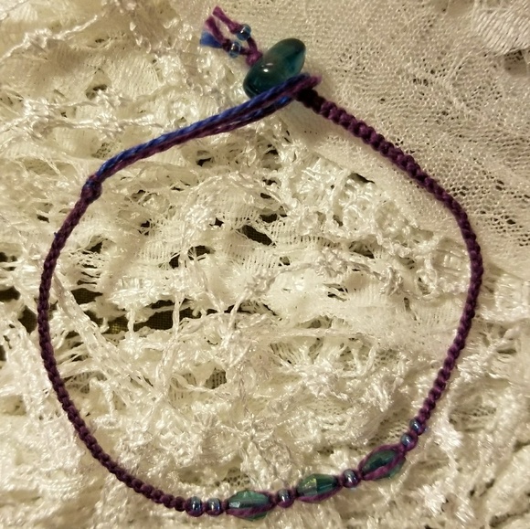 Handmade Micro Macrame Bracelet - Picture 3 of 4