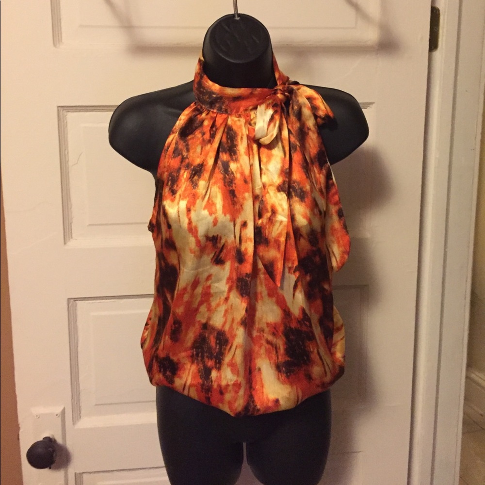 Fall is here satiny soft top elastic waist