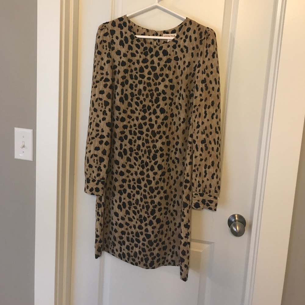 Leopard print dress