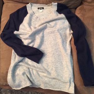 Navy and Grey Sweater