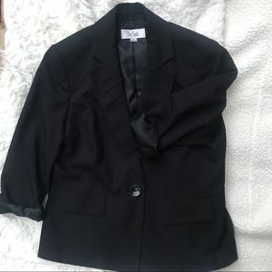 {Le Suit} Women’s Plus Size Black Blazer
