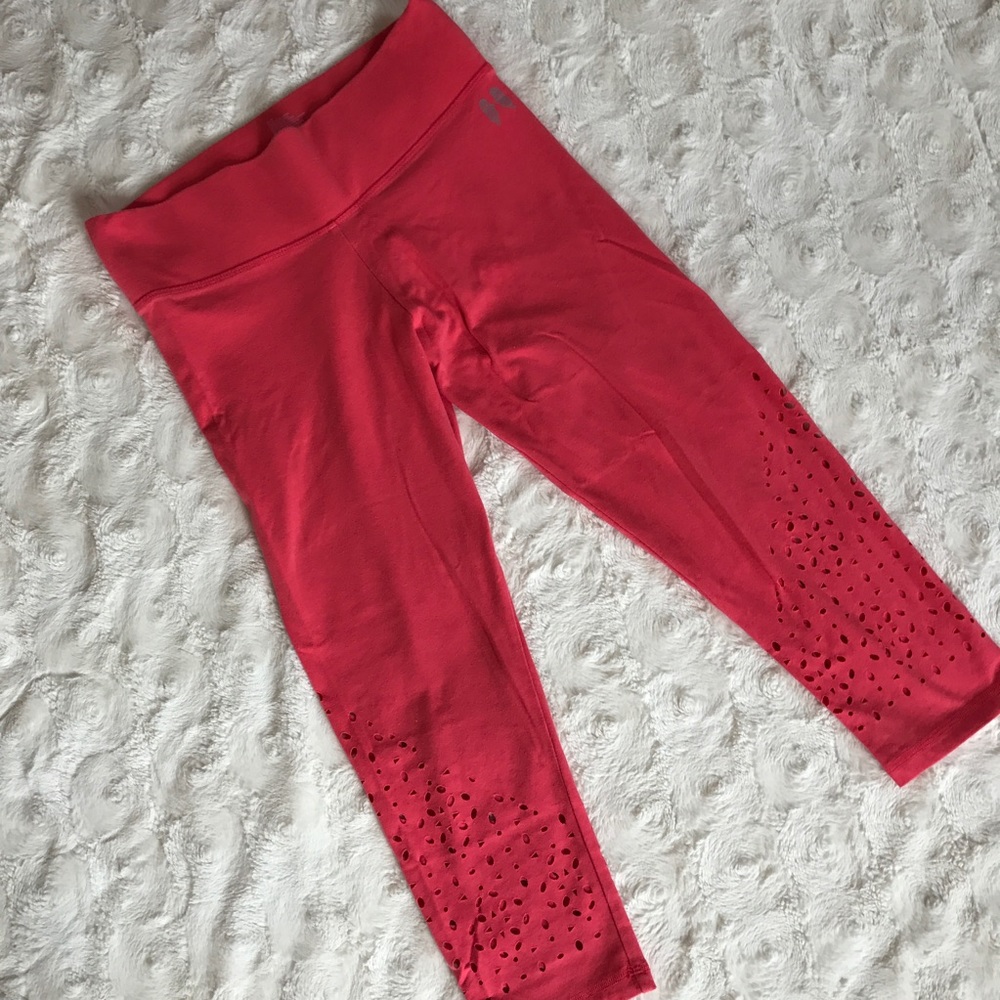 Victoria's Secret laser cutout crops