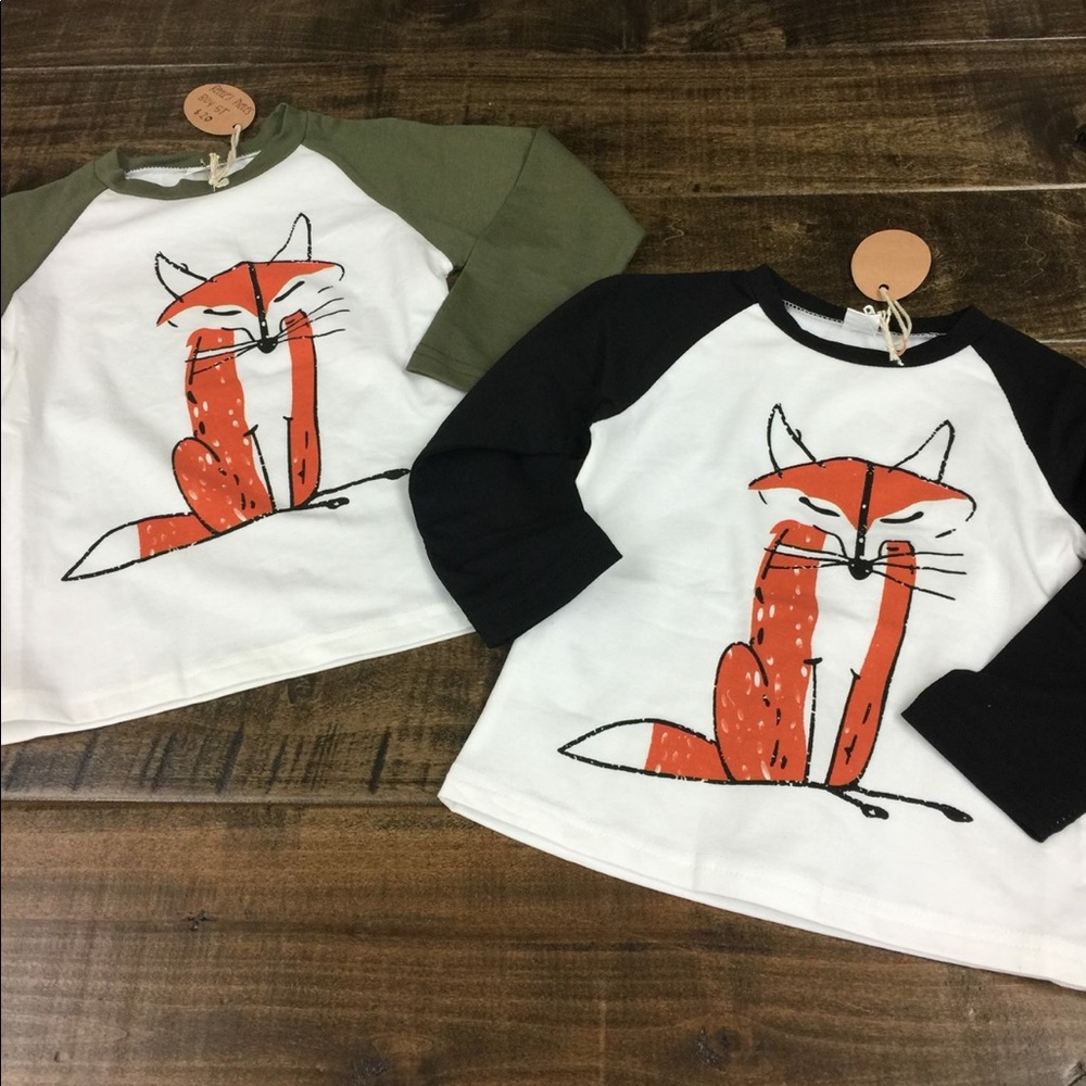 Vintage boy fox shirts