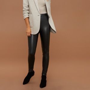 Wilfred skinny leather leggings