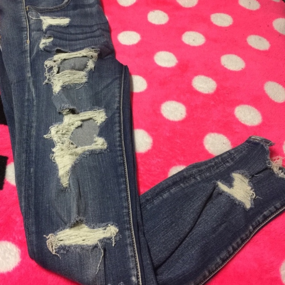 American Eagle super Hi-Rise Jeggings