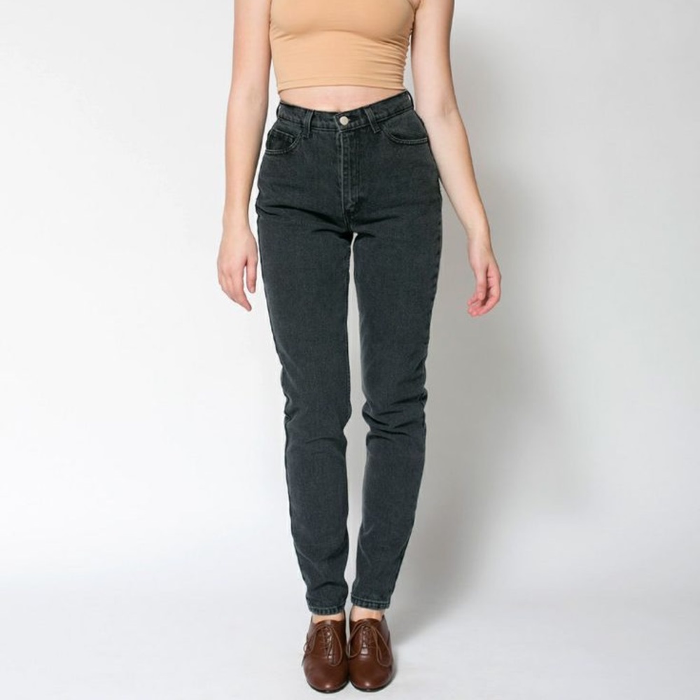 DEADSTOCK - High Waist Jean in Grey