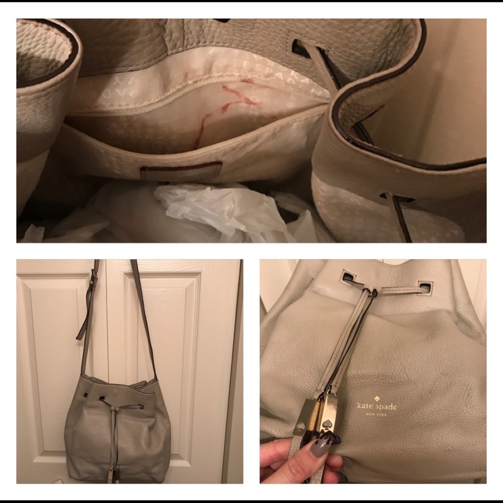 Kate spade drawstring crossbody