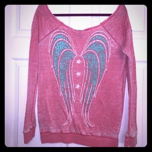 SINFUL. Size M off the shoulder sweatshirt.