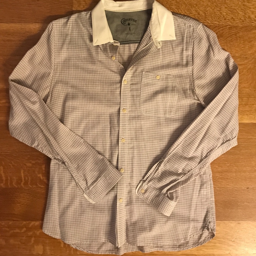 Converse button down shirt