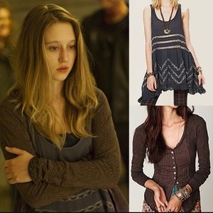 Free people voile and lace storm grey