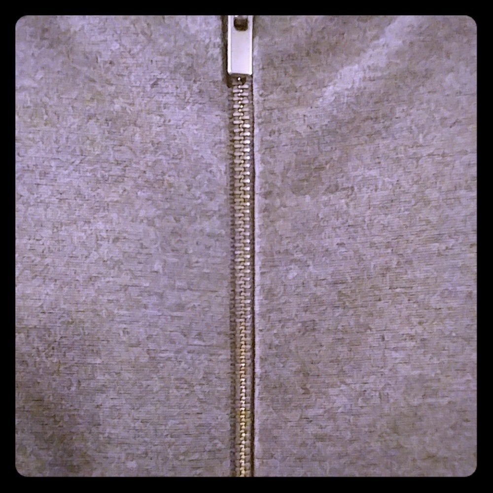 BR Ponte Knit Racerback Dress - Heather Gray