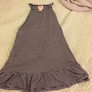 Worn only once cute tank with flutter bottom