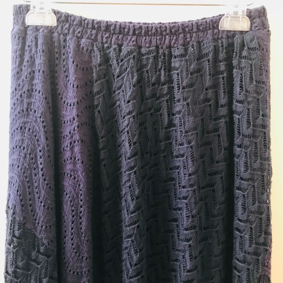 Navy Maxi Skirt | Sz Small - Picture 3 of 7