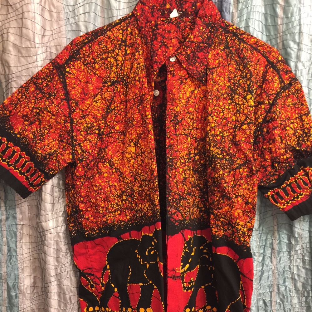 Elephant mens shirt