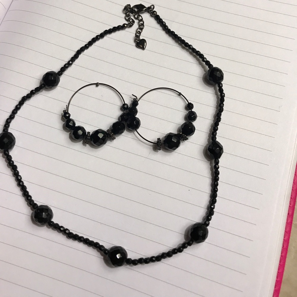 Earnings and Necklace