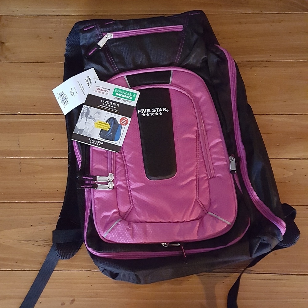 Five Star expandable backpack