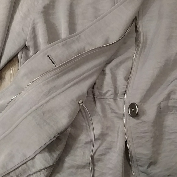 Gray Drawstring Jacket - Picture 3 of 8