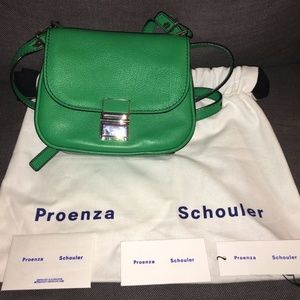 Proenza Schouler Kent Green Cross Body Bag