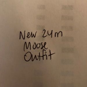 New 24m Moose Outfit