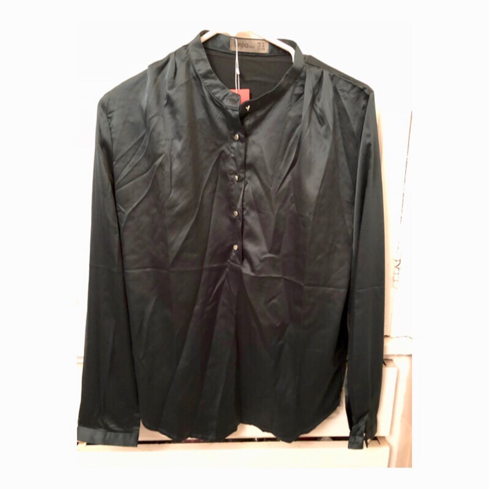 satin blouse