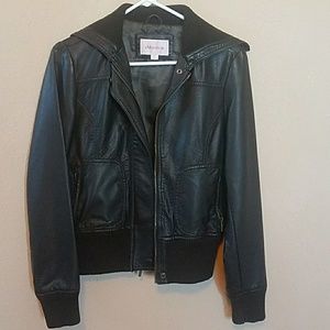 ❌❌SOLD❌❌Xhilaration Faux Leather Jacket Dark Brown
