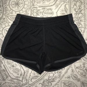 Nike black athletic shorts