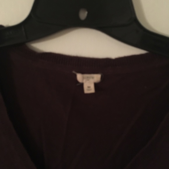 J. Crew V-Neck Brown Sweater - Picture 2 of 4