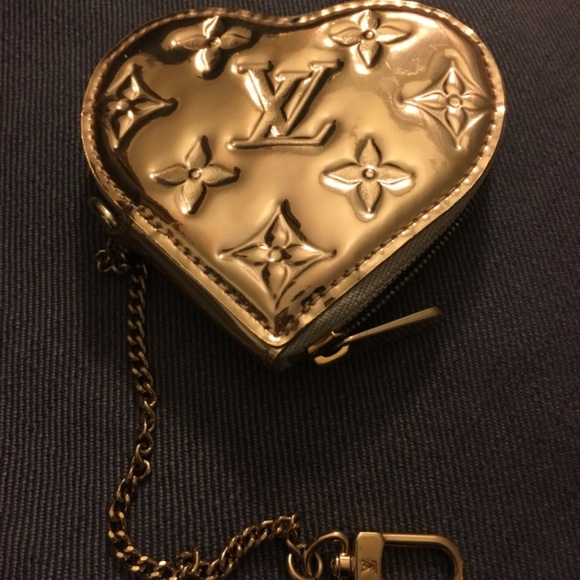 Louis Vuitton Mirror Mioir Monogram Heart Coin - Picture 3 of 7
