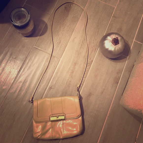 Coach Bags Coach Small Cream Cross Body Bag Poshmark