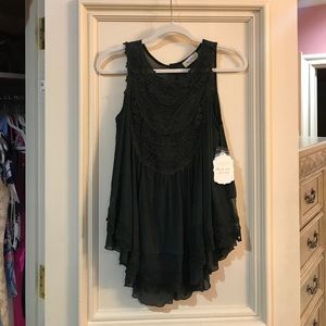 Olive Green Tank Top