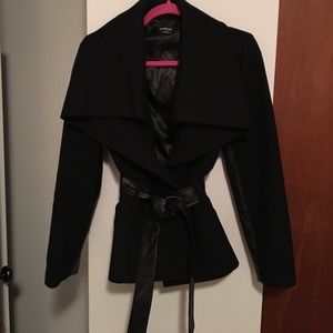Wool black jacket from Bebe