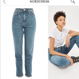 Topshop Mom jeans size 28 (US 6)