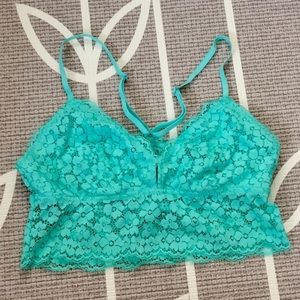 Teal bralette