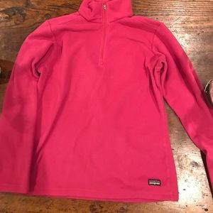 Patagonia quarter zip fleece pullover