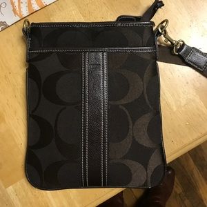 Coach cross body bag