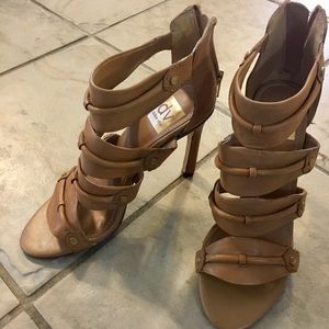 Dolce Vita Tan Gladiator sandal Heels