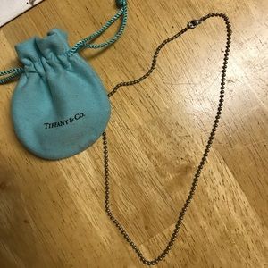 Tiffany sterling silver chain