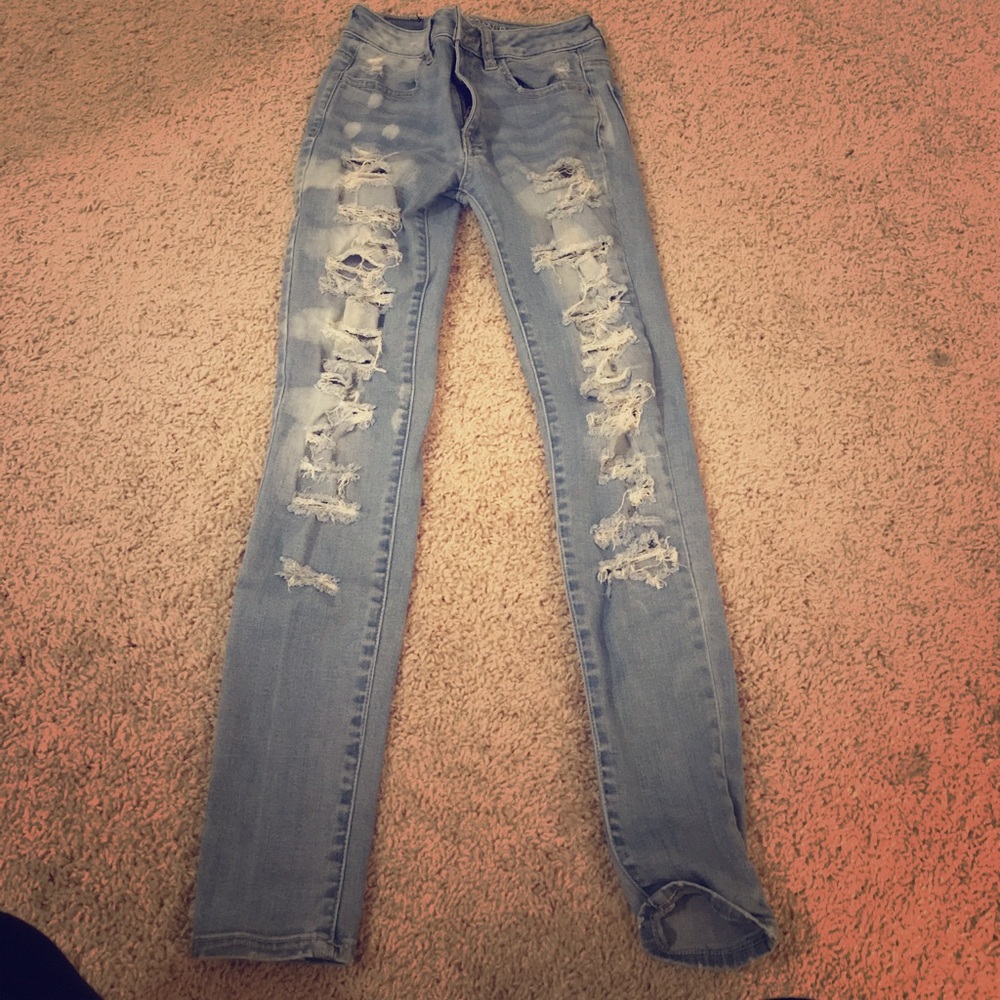 00 High Rise Jeggings American Eagle