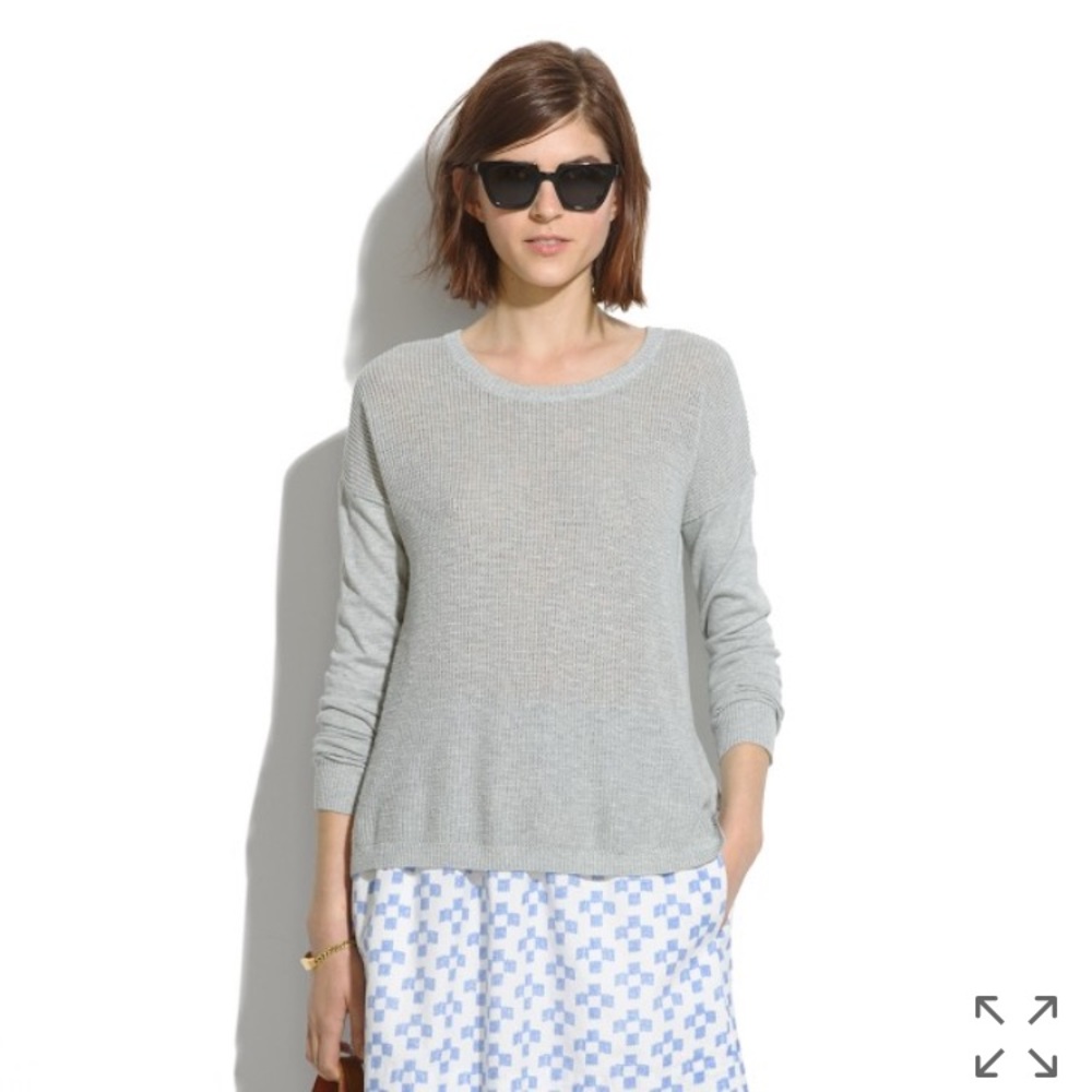 Madewell Cobblewalk Pullover Sz XS