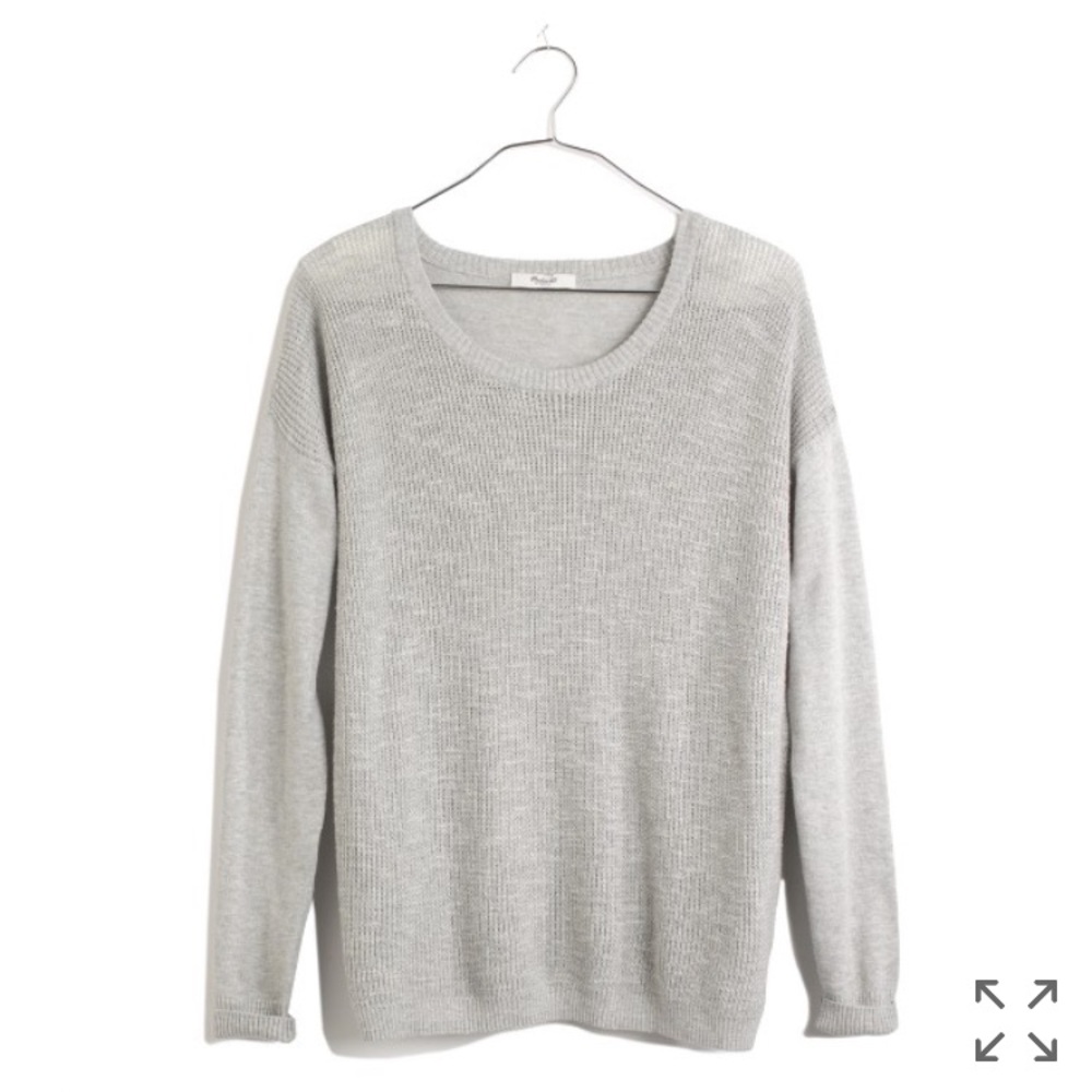 Madewell Cobblewalk Pullover Sz XS - Picture 4 of 8