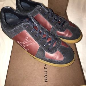 Louis Vuitton men’s leather/suede shoes