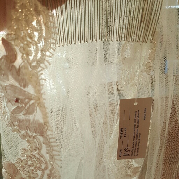Ivory Mantilla Veil