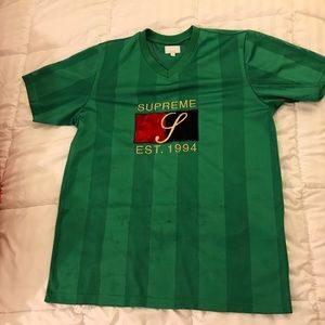 Supreme velour Jersey - Green