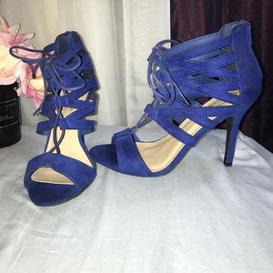 Strappy Lace up Heels
