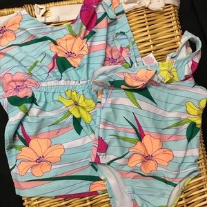 Bathing suit and cover up