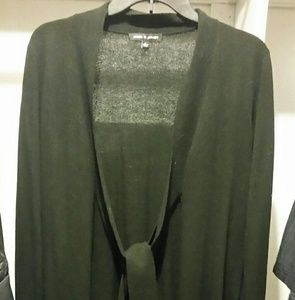 Long sleeve black cardigan
